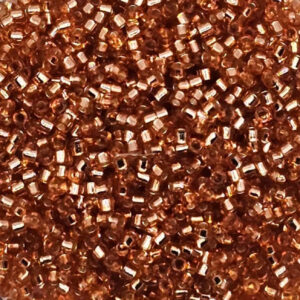 DB2151 Silverlined Dyed Rose Copper