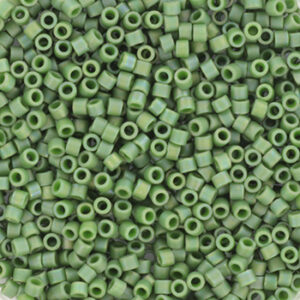 DB2312 Opaque Glazed Frosted Rainbow Shamrock