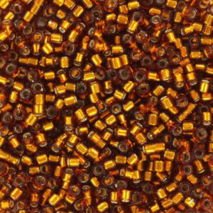 DB144 Silverlined Dark Topaz   - Miyuki Delica Seed Beads 11/0 5g