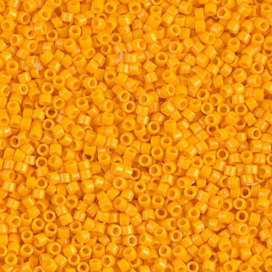 DB2103 Duracoat Opaque Dyed Light Squash - Miyuki Delica Seed Beads 11/0 5g