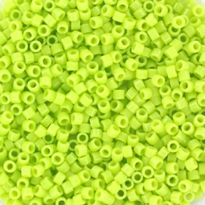 DB733 Opaque Chartreuse   - Miyuki Delica Seed Beads 11/0 5g